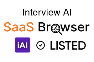Interview AI - SaaS Browser Verified Badge