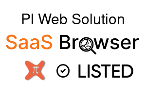 PI Web Solution - SaaS Browser Verified Badge