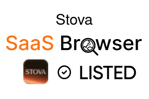 Stova - SaaS Browser Verified Badge