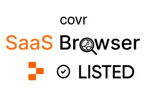 covr - SaaS Browser Verified Badge