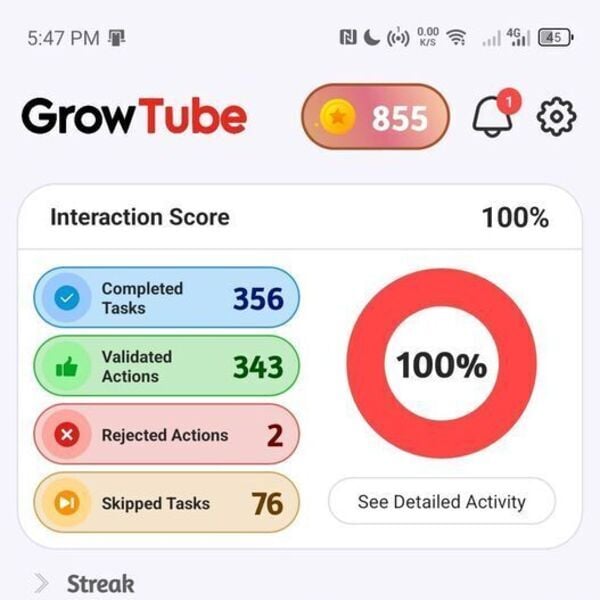 GrowTube Screenshot 1