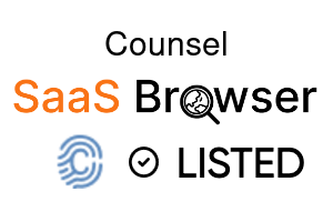 Counsel - SaaS Browser Verified Badge
