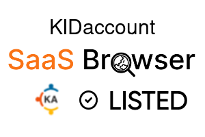KIDaccount - SaaS Browser Verified Badge
