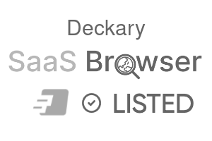 Deckary - SaaS Browser Verified Badge
