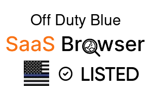 Off Duty Blue - SaaS Browser Verified Badge