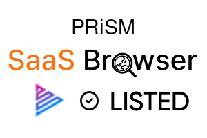 PRiSM - SaaS Browser Verified Badge