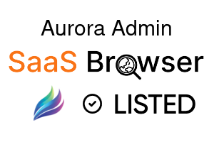 Aurora Admin - SaaS Browser Verified Badge