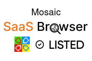 Mosaic - SaaS Browser Verified Badge