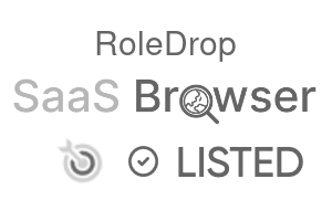 RoleDrop - SaaS Browser Verified Badge