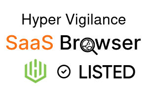 Hyper Vigilance - SaaS Browser Verified Badge