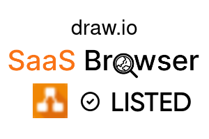 draw.io - SaaS Browser Verified Badge
