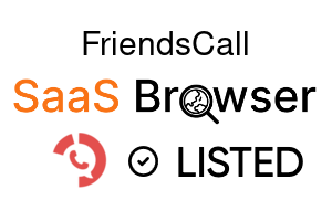 FriendsCall - SaaS Browser Verified Badge