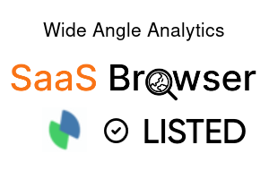 Wide Angle Analytics - SaaS Browser Verified Badge