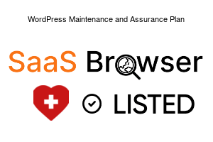 WordPress Maintenance and Assurance Plan - SaaS Browser Verified Badge