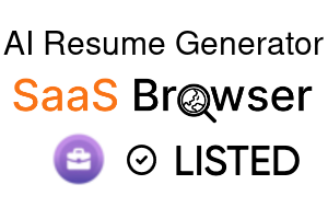 AI Resume Generator - SaaS Browser Verified Badge