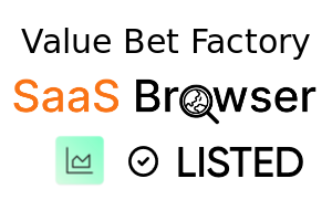 Value Bet Factory - SaaS Browser Verified Badge