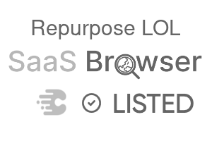 Repurpose LOL - SaaS Browser Verified Badge