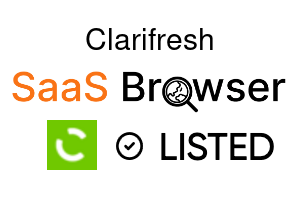 Clarifresh - SaaS Browser Verified Badge
