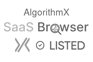 AlgorithmX - SaaS Browser Verified Badge