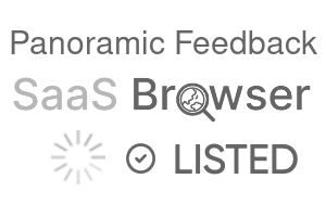 Panoramic Feedback - SaaS Browser Verified Badge