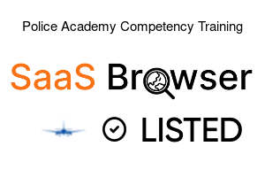 Police Academy Competency Training - SaaS Browser Verified Badge