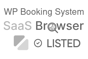 WP Booking System - SaaS Browser Verified Badge