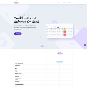 Safe Data Screenshot