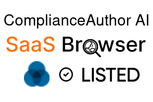 ComplianceAuthor AI - SaaS Browser Verified Badge