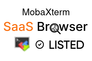 MobaXterm - SaaS Browser Verified Badge