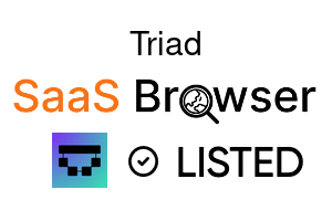 Triad - SaaS Browser Verified Badge
