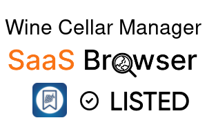 Wine Cellar Manager - SaaS Browser Verified Badge