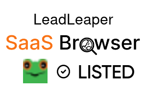 LeadLeaper - SaaS Browser Verified Badge