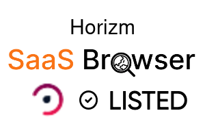 Horizm - SaaS Browser Verified Badge