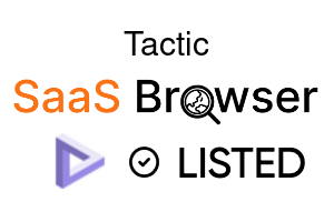 Tactic - SaaS Browser Verified Badge