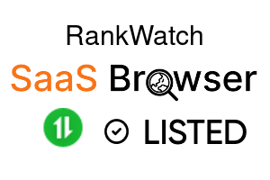 RankWatch - SaaS Browser Verified Badge