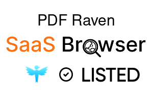 PDF Raven - SaaS Browser Verified Badge