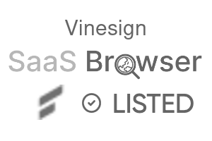 Vinesign - SaaS Browser Verified Badge