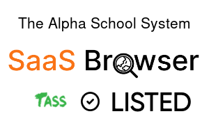 The Alpha School System - SaaS Browser Verified Badge