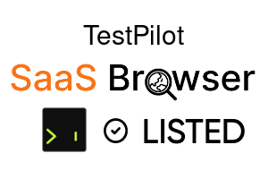 TestPilot - SaaS Browser Verified Badge