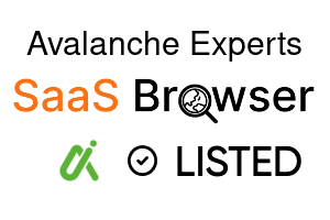 Avalanche Experts - SaaS Browser Verified Badge