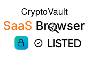 CryptoVault - SaaS Browser Verified Badge