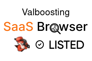 Valboosting - SaaS Browser Verified Badge