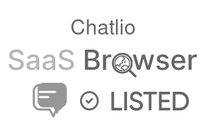 Chatlio - SaaS Browser Verified Badge