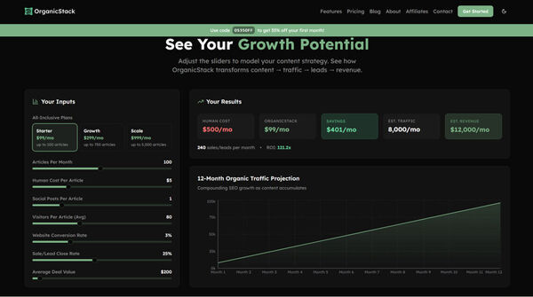 OrganicStack Screenshot 2
