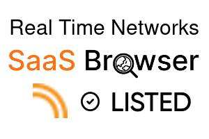 Real Time Networks - SaaS Browser Verified Badge