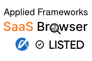 Applied Frameworks - SaaS Browser Verified Badge