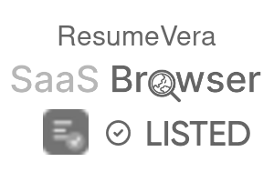 ResumeVera - SaaS Browser Verified Badge
