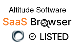 Altitude Software - SaaS Browser Verified Badge