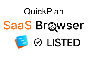 QuickPlan - SaaS Browser Verified Badge