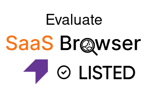 Evaluate - SaaS Browser Verified Badge